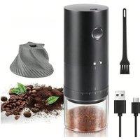 2025 New Portable Electric Coffee Grinder 38 Gears Adjustment Ceramic Filter Long Battery Life