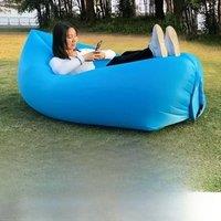Outdoor Air Lazy Inflatable Sofa Bag Portable Camping Sofa Air Sleeping Bag Lunch Break Mattress
