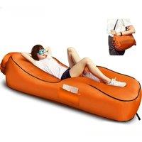 Outdoor Foldable Inflatable Sofa Lounge Couch Sleeping Bed Portable Foldable Air Travelling Beach