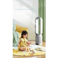 2025 Air Purification Circulation Bladeless Ultra-Quiet Dormitory Desk Floor Electric Fan Tower Bladeless