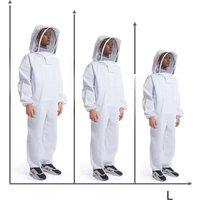 Full Body Beekeeping Clothes Professional Beekeepers Clothes Protection Beekeeping Suit Safety Veil