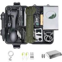 Professional Emergency Survival Kit Gear Camping Multifunction Tactical Defense Equipment First Aid
