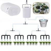 2/4/8/16 Head Automatic Watering Pump Controller Flowers Plants Sprinkler Drip Irrigation System Kit