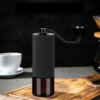 Manual Coffee Grinder CNC Stainless Steel Professional Double Bearing Adjustable Hand Burr Coffee
