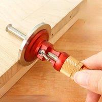 European Style Woodworking Scriber Dual Purpose Tool Aluminum Alloy Brass Stainless Steel Precise Marking Depth Measurement