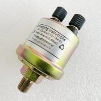 KUS Auto Oil Pressure Gauges Sensors M10X1 NPT1/8 NPT1/4 Mechanical Pressure Senders 0-5Bar 0-10Bar with 0.8Bar Alarm System