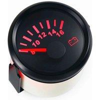 52mm Volt Meters 8-16V Voltage Gauges Voltage Meters Marine Voltmeters for Auto Boat Agricultural Machinery Engines Rv
