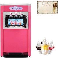 Electric Ice Cream Making Machine Soft Ice Cream Maker Professional Commercial Desktop Sundae Ice