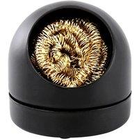 Soldering Iron Tip Cleaner Cleaning Steel Brass Wire Brush with Stand Holder BGA Repair Tool