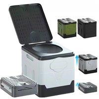 Portable Folding Toilet for Outdoor Camping Potty for Adult Self-Driving Travel Emergency Toilet for