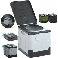 Portable Folding Toilet for Outdoor Camping Potty for Adult Self-Driving Travel Emergency Toilet for