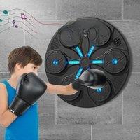Music Boxing Machine Boxing Reaction Wall Target Adjustable Smart Bluetooth Boxing Machine Wall