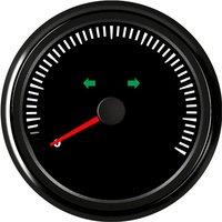 0-200MPH GPS Speedometers 85mm 316L Bezel Speed Mileometers Devices Red Backlight with Turn Light and High Beam Light Signal