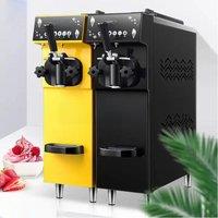 New Desktop Mini Fully Automatic Chinese Soft Ice Cream Machine, Commercial Multi-Functional Frozen Yogurt Machine
