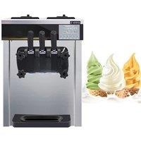 2025 High Quality Commercial Ice Cream Machine Gray Multifunctional Small Strawberry Sundae Machine