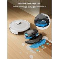 LEFANT M2 Robot Vacuum Cleaner, Laser Navigation dToF, 5500Pa, Anti-Tangle, Selected Area Cleaning, Ideal for Pet Hair, Carpets
