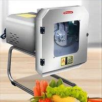 Electric Circular Fruit And Vegetable Slicer For Chives, Mushrooms, Chili Peppers, And Fruit Shredder