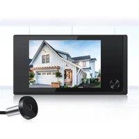 Door Peephole Camera Video Doorbell 3.5 Inch Digital Door Viewer 120 LCD Color Screen Monitor Home