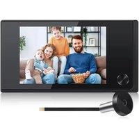 3.5 Inch Wireless Doorbell Camera 120 Degree Angle Peephole Viewer Smart Home Safe Outdoor Digital