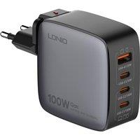 LDNIO 100W Charger Gan Fast Charge Type C USB Charging Station Phone Tablet Laptop Macbook Portable