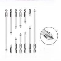 DGEV6/12PCS Magnetic Screwdriver Bit Set 1/4 Inch PH2 Anti-Slip Shockproof Drill Bit Heavy Duty