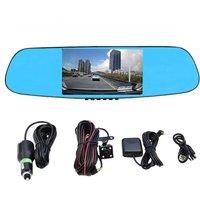 3 IN 1 Car Reaview Mirror 5.0 IPS Dash Cam Recorder Rada-Detector Andorid 5.0 GPS Navigation Dual Lens Recorder Video Recorder