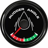 52mm Marine Rudder Angle Gauges Modification Port to STBD Rudder Angle Meters 0-190ohm 0-1Kohm with 8 Kinds Backlight Color