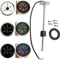 Auto 52mm Fuel Level Gauges 10-180 0-190ohm 240-30ohm Fuel Level Sensors 100 150 200 250 300 350 450mm Senders for Car Boat Bus