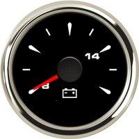 New Style Volt Meters Tuning 52mm 8-16v Pointer Voltmeters Lcd Waterproof Voltage Gauges with 8 Kinds Backlight for Auto Truck