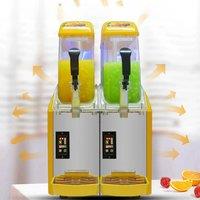 Slushy Machine Intelligent LED Control Panel Drink Dispenser Juicer Beverage Granizing Smoothie Maker For Commercial