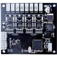 8CH Serial communication electric lock control board intelligent vending machine locker door multi-channel control board