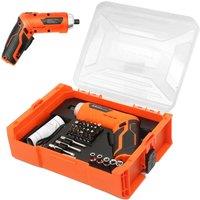 35 in 1 Power Rechargeable Kits Precision Electric Screwdriver Set Cordless Wireless Bits for Xiaomi Cell Phone Mobile Laptop PC
