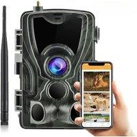 Live broadcast Free APP Cloud Service 4G Trail Camera 4K 30MP Wildlife Hunting Surveillance Wireless