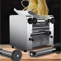 Pasta Noodle Machine Electric Noodle Dumpling Wrapper Maker Machine Commercial Household Stainless Steel Noodle Press Machine