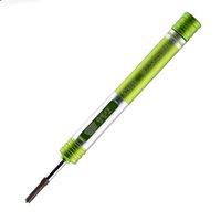 0.8Pentalobe/0.6Y/2.5 Cross/2.5 Hexagon/1.5 Phillips Screwdriver Aluminum Alloy Handle S2 Bit for Electronics Disassemble Tool