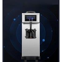 Commercial Ice Cream Machine 2.7-3.2gal/H Yield 1100W Single Flavor Countertop Soft Serve Ice Cream Maker With 8L Hopper