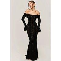 Elegant Lace Mesh Sheer White Slip Long Dresses Women Sexy Sleeveless Floral Bodycon Hollow Out Robe