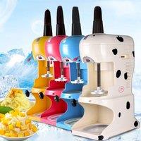 Ice Crusher Small Commercial Ice Shaver Stainless Steel Shaved Ice Machine Snow Cone Maker