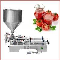 Easy To Operate Portable Horizontal Paste Filling Machine Semi-Automatic Perfume Liquid Filling Machine