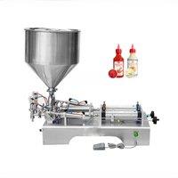 High Precision Single Head Semi-Automatic Paste Filling Machine Coca Cola Milk Filling Machine