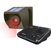 Solar Energy Driveway Alarm 600M Long Range Wireless Resistant Motion Sensor&Detector-Monitor&Protect Outdoor/Waterproof