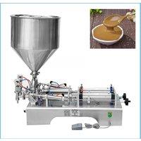 Semi Automatic Double Head 10ml-5000ml Detergent Yogurt Sauce Filling Machine Viscous Product Filling Machine