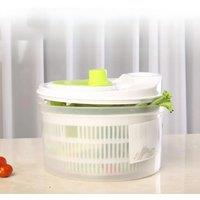 Salad Spinner Vegetable Lettuce Greens Dryer Washer Crisper Vegetable Centrifuge Salad Drying For