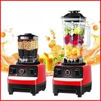 2 in 1 Electric Blender 2000W High Power Heavy due Commercial Blender Food Processor Ice cookies