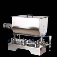 PBOBP Dual Purpose Liquid Paste Packaging Machine With Mixer And Heater, Single Head Honey Bottle Filling Machine