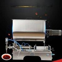 PBOBP Single Head Desktop Liquid Paste Machine, Single Nozzle Salad Sauce Tomato Sauce Filling