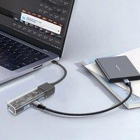 4 in 1 USB C to HDMI Adapter For iPhone 16 pro Max Type C Digital Adapter 4K Sync Screen Connector For iPhone to HDTV Projector