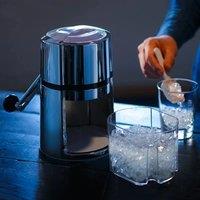 Household Mini Ice Shaver Crusher Snow Cone Portable Manual Crushing Ice Machine Fried Smoothie Ice