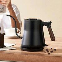 220V Electric Kettle Slender Mouth Hand-pour Coffee 304 Stainless Steel Quick Kettle Tea Kettle Auto