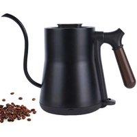 800ML Gooseneck Electric Kettle Hand Brewing Coffee Kettle Smart Tea Kettle Temperature Control